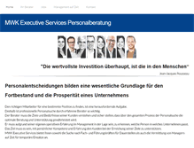 Tablet Screenshot of mwk.co.at